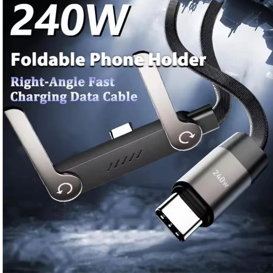 Foldable Fast-Charging Phone Holder