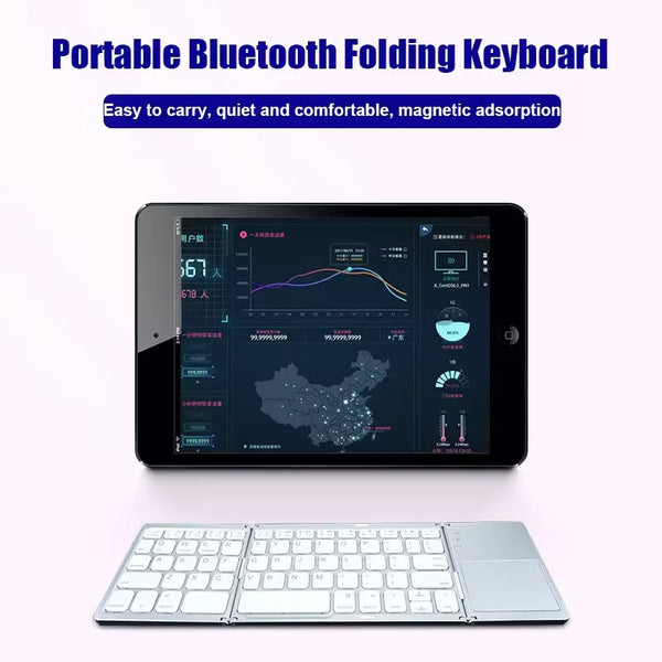 Pocket-Sized Folding Keyboard