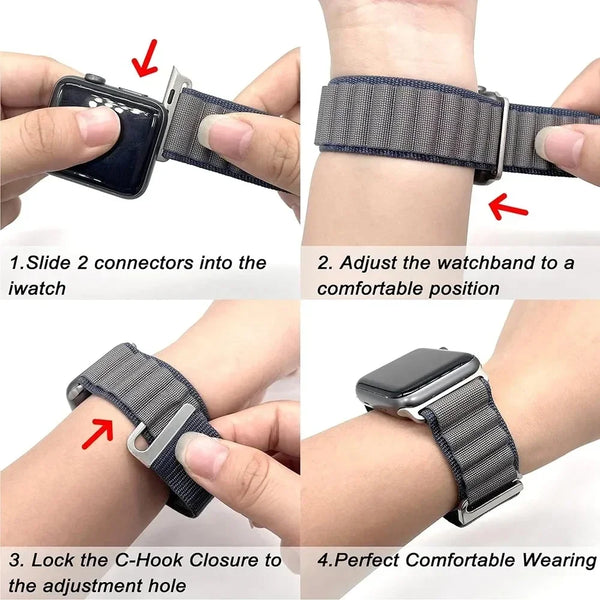 Stylish Nylon Watch Band